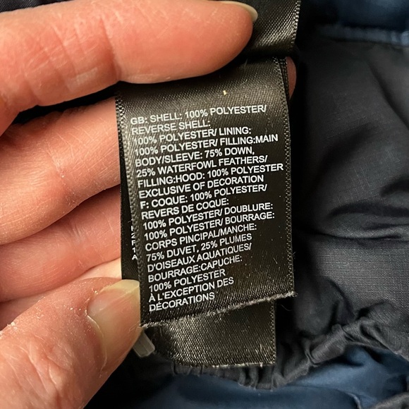 The North Face Toddler down puffer coat 3T - Picture 4 of 5